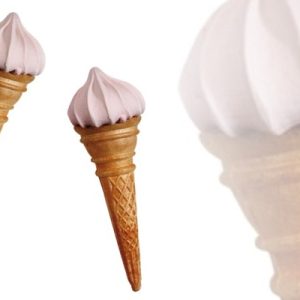 ROS CILINDRO CONI GELATO MERINGA PZ 60 X GR 10 - immagine 1