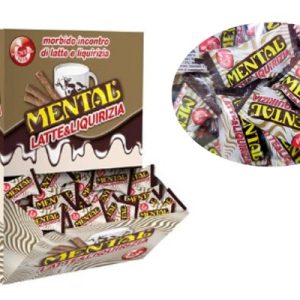 FAS BOX CARAMELLE MENTAL LATTE E LIQUIRIZIA GR650 - immagine 1
