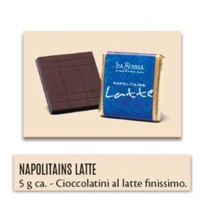 LAS CIOCCOLATINI PIATTI NAPOLITAINS LATTE S/G KG.1 - immagine 1