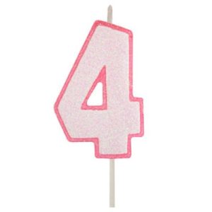 MOD CANDELINA ROSA N.4 GLITT PZ.1 - immagine 1