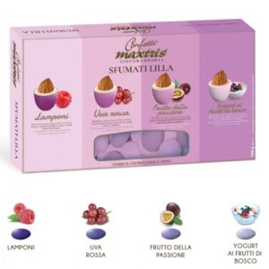 ITA CONFETTI MAXTRIS SFUMATI LILLA S/G KG. 1 - immagine 1
