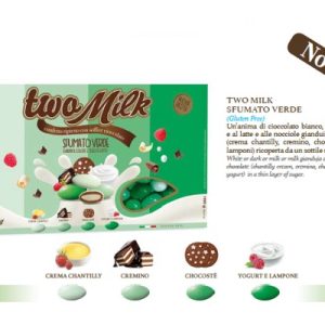 ITA CONFETTI TWO MILK SFUMATI VERDI S/G KG.1 - immagine 1