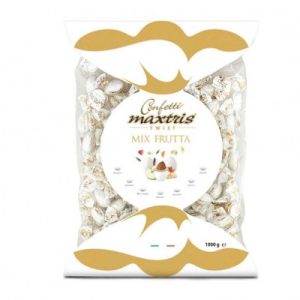 ITA BUSTA CONFETTI MIX FRUTTA BIANCHI INC. SINGOLI S/G KG. 1 - immagine 1