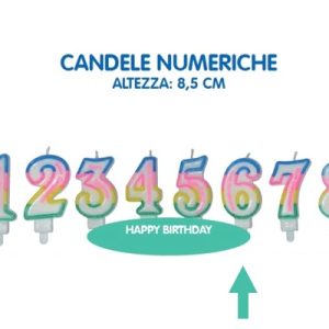 SEF CANDELA B.COMPLEANNO N. 6 - immagine 1