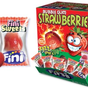 FIN CHICLE FRAGOLA S/G BOX PZ.200 - immagine 1
