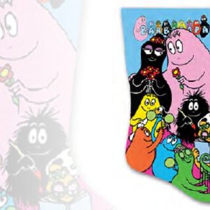 PEP CALZA DI RASO STAMPATA BARBAPAPA C/MANICHETTA CM35 X 6 PZ - immagine 1