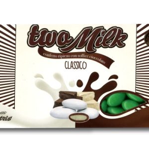 ITA CONFETTI TWO MILK CLASSICO (gusto Kinder) VERDE S/G KG.1 - immagine 1