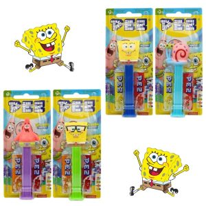 CDD PEZ DISPENSER SPONGEBOB S/G e S/L PZ 12 X GR17 - immagine 1