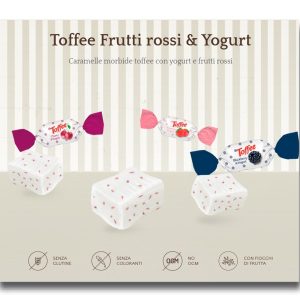 CDD LIKING CARAMELLE TOFFEE FRUTTI ROSSI E YOGURT S/G KG.1 - immagine 1