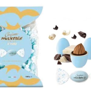 ITA BUSTA CONFETTI AZZURRI INC. SINGOLI S/G KG. 1 - immagine 1