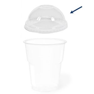 COPERCHIO CUPOLA C/BUCO (dm78 x PET 200/250/300ml) PZ. 50 - immagine 1