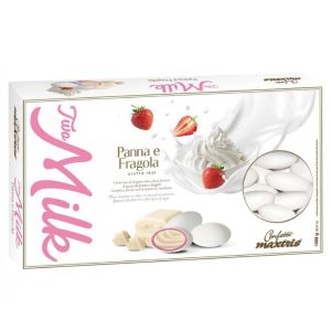 ITA CONFETTI TWO MILK PANNA E FRAGOLA S/G KG.1 - immagine 1
