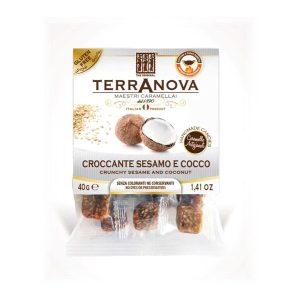 TER BUSTINA CROCCANTE ARTIGIANALE SESAMO E COCCO S/G GR.40 - immagine 1
