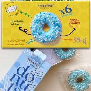 ITA DONUTS VANIGLIA S/G 6 PZ (GR210) - immagine 1