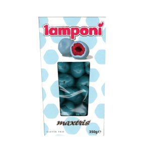 ITA LAMPONI RICOPERTI CIOCCOLATO BIANCO, CELESTE S/G GR400 - immagine 1
