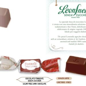LEO LINGOTTI FONDENTE SENZA ZUCCHERI S/G e S/L GR500 - immagine 1