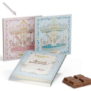 ITA TAVOLETTA AL LATTE CON RETRO SCRIVIBILE (ROSA) S/G GR70 - immagine 1