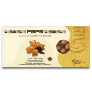 PAP CONFETTI CIOCCO ARANCIA (arancione) S/G GR500 - immagine 1