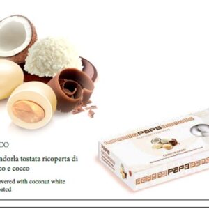 PAP CONFETTI CIOCCO COCCO (bianco) S/G GR500 - immagine 1