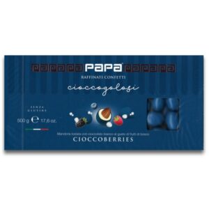 PAP CONFETTI CIOCCO BERRIES (blu) S/G GR500 - immagine 1