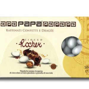 PAP CONFETTI CIOCCO ROCHER (bianco) S/G GR500 - immagine 1