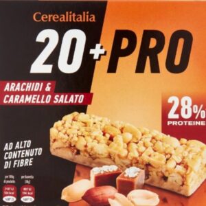 NES BARRETTE ARACHIDI E CARAMELLO SALATO 20+PRO CEREALITALIA PZ 24 X 38 G - immagine 1
