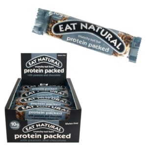 FER EAT NATURAL PROTEIN ARACHIDI E CIOCCOLATO FONDENTE S/G GR40 X PZ 12 - immagine 1