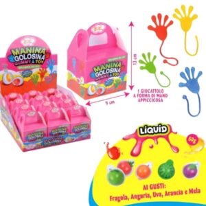JOY MANINA GOLOSINA GUMMY E TOY 50GR X PZ 12 - immagine 1