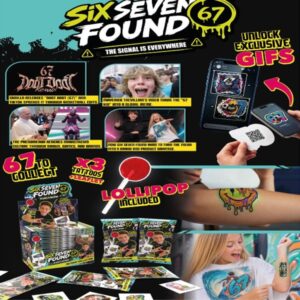 JOY SIX SEVEN FOUND TATTOOS GR5,2 X PZ 24 - immagine 1