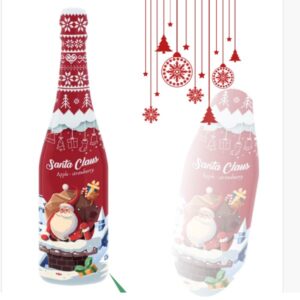 BEV SPUMANTE ANALCOLICO BABBO NATALE (mela e fragola) CL 75 - immagine 1