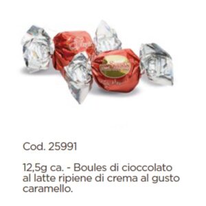 LAS CIOCCOLATINI SOSPIRI BOULES LATTE S/G KG.1 (scad.26/07/2027) - immagine 1