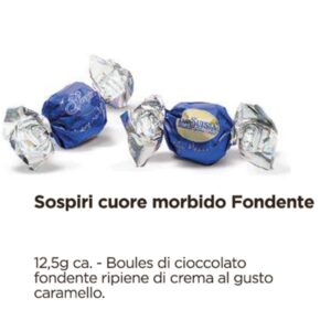 LAS CIOCCOLATINI SOSPIRI BOULES FONDENTE S/G KG.1 - immagine 1