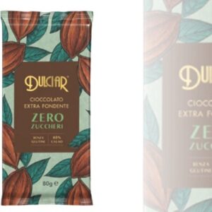 DUC TAV. FONDENTE 60% ZERO ZUCCHERI S/G GR80 - immagine 1