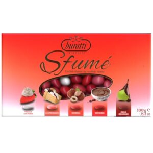 BUR CONFETTI TENEREZZE SFUME' ROSSI S/G KG.1 - immagine 1