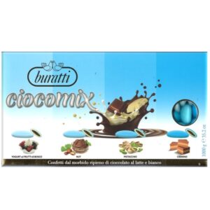BUR CONFETTI CIOCOMIX SFUMATI AZZURRI S/G KG.1 - immagine 1