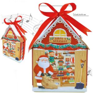 ROS LATTA NEGOZIO SANTA CLAUS C/CARILLON PRALINE GR200 PZ.1 - immagine 1