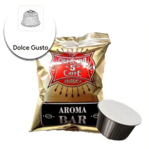 OFF5 CAFFE' CAPSULA COMPATIBILE DOLCE GUSTO AROMA BAR PZ 50 - immagine 1