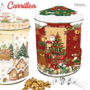 ROS LATTA CARILLON NATALE ROSSO PRALINE GR200 PZ.1 - immagine 1