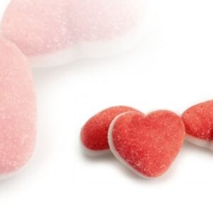 DUL DAMEL CUORE PANNA FRAGOLA S/G KG. 1 - immagine 1