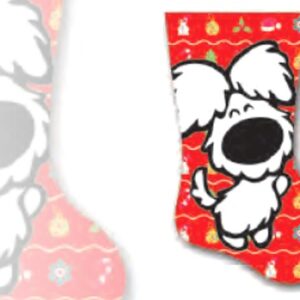 PEP CALZA DI RASO STAMPATA CANE C/MANICHETTA CM35 X 6 PZ - immagine 1