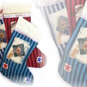 SWE CALZA JUTA C/VISO BEFANA 40 PZ. 3 - immagine 1